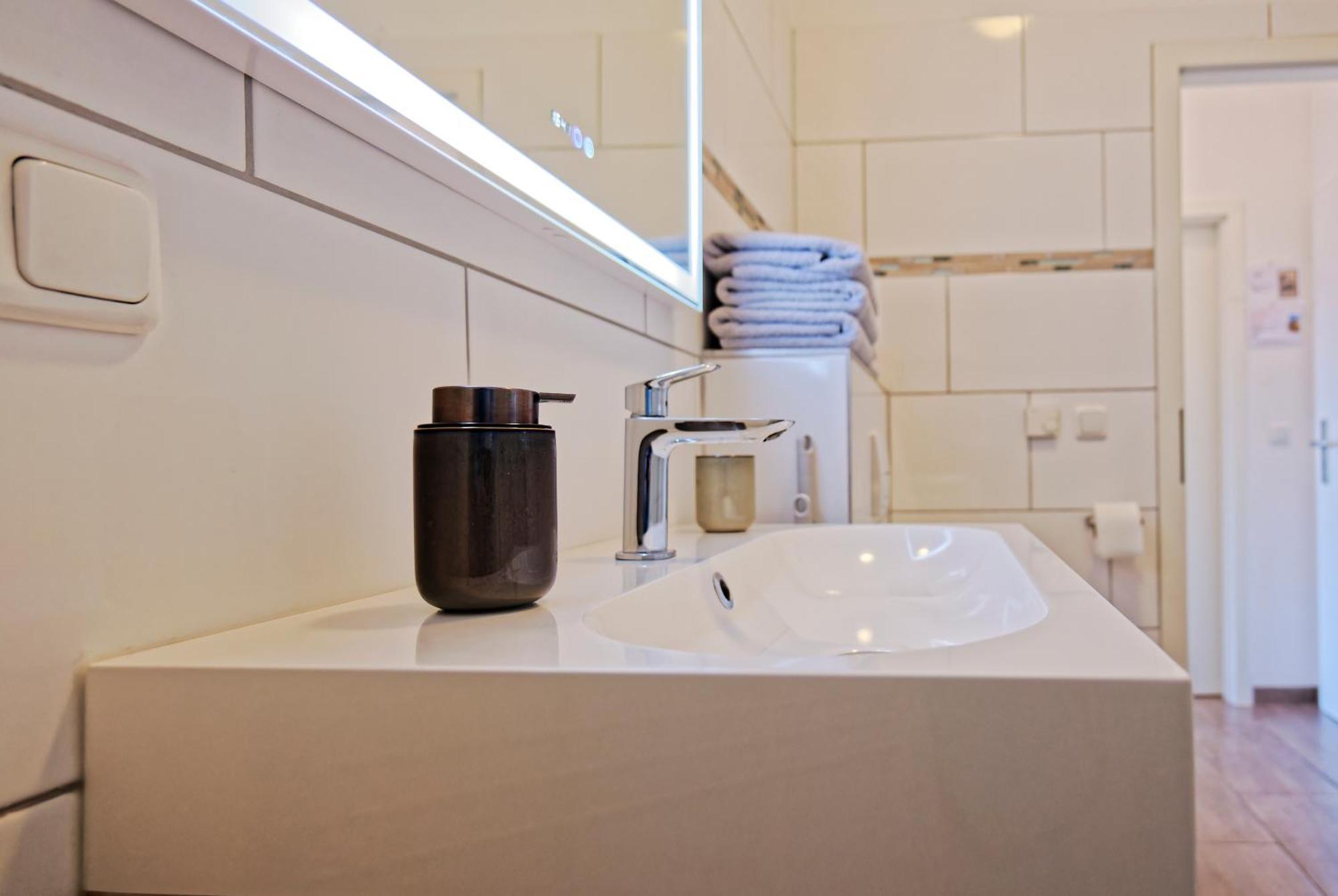 Modern Family Apartment In Bamberg Bagian luar foto